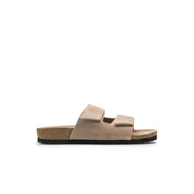 Selected Men's Sandals  Slmbastian Suede Sand In Neutral