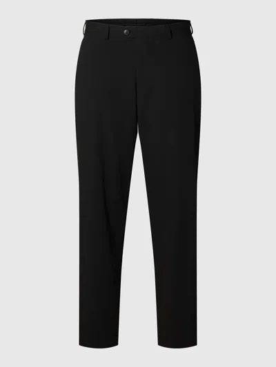 Selected Men's Trousers  Loose-liam 220 In Black