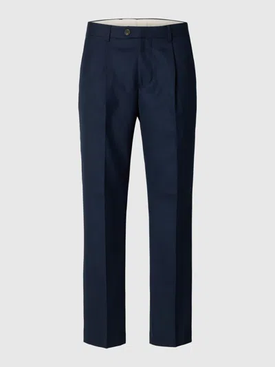 Selected Men's Trousers  Slh196 Straight In Blue