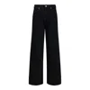 Selected Multi-pocket Jeans In Black