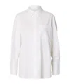 Selected Oversized Shirt In White