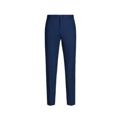 Selected Pantalon De Tailleur Slim In Blue