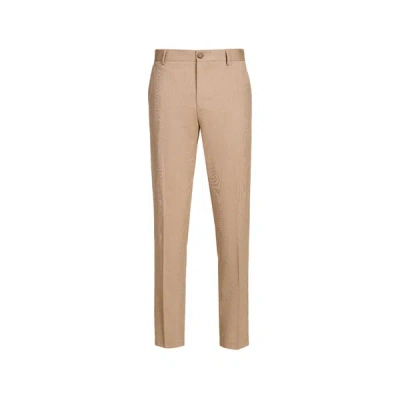 Selected Pantalon De Tailleur Slim In Neutral