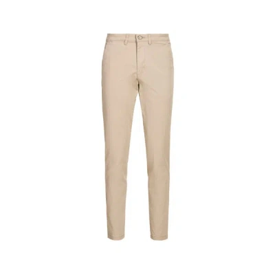 Selected Pantalon En Coton In Pink