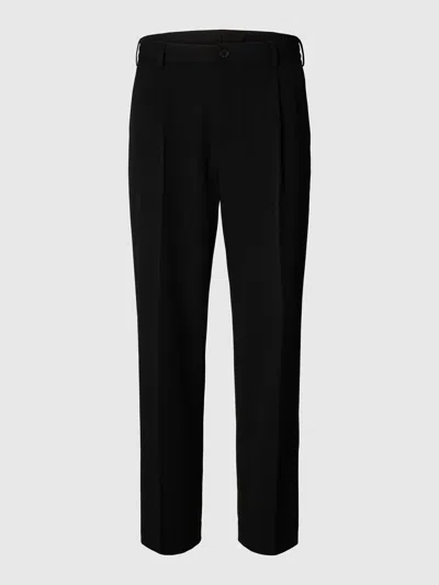 Selected Pants Loose Man  Flex In Black