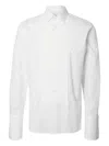 Selected Pleated Buttoned Shirt In White