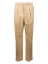 Selected Pleated Trousers In White