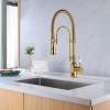 Selected Pull Down Single Handle Kitchen Faucet In Multi