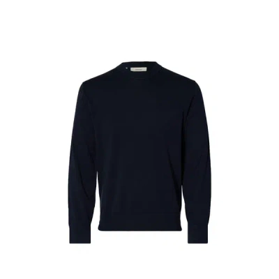 Selected Pull En Coton In Blue