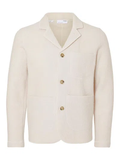 Selected Shirts Man  16090154 Heaky Oatmeal In Neutral