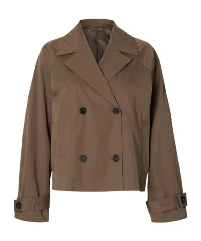 SELECTED SHORT TRENCHCOAT