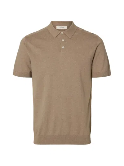 Selected Short-sleeves Polo Shirt In Multi