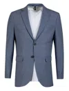 Selected Single-breasted Blazer In Blue