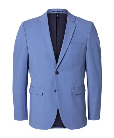 Selected Slim Fit Blazer In Blue