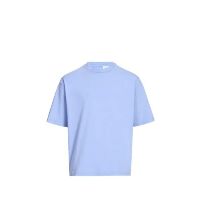 Selected T-shirt En Coton In Blue