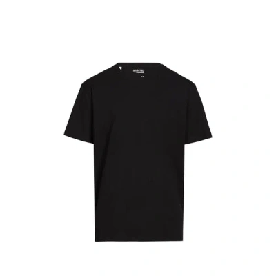 Selected T-shirt En Coton In Black