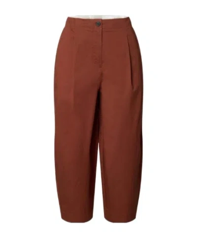 Selected Trousers In Brown