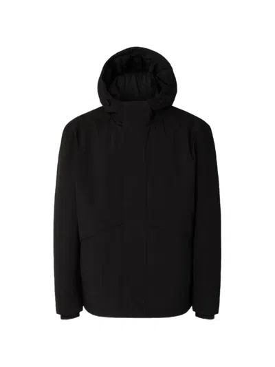 Selected Urban Tech Padded Jacket In Black
