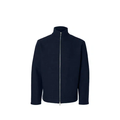 Selected Veste En Laine In Blue