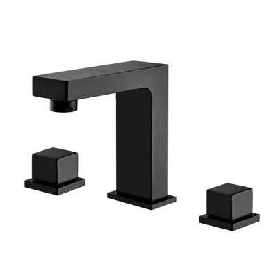 Selected Widespread Bathroom Faucet In Black