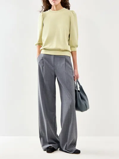 Selected Womens Tenny 3/4 Sweat Top