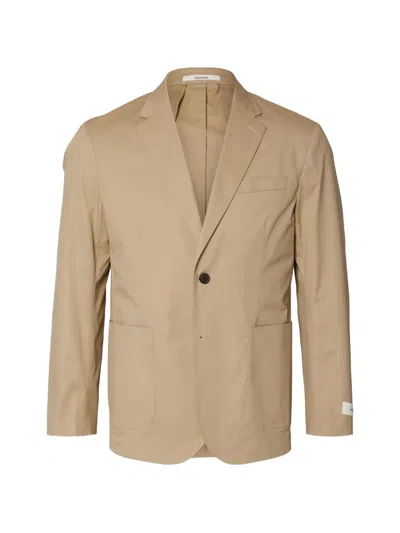 Selected X Hotel Amour Blazer In Neutral