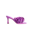 Selena Selena Women's Purple The Florist Mid Heel Sandal In Very Violet In Purple