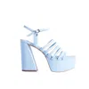 Selena Selena Women's The Honeymoon Platform In Ice Blue In Blue