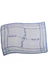 Seletti Tischset Mit Acid Flower-motiv In Weiss