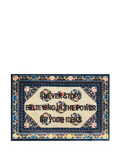 Seletti Believing Rug In Neutrals