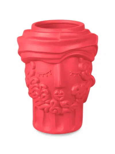 Seletti Bougainvillea Vase In Red