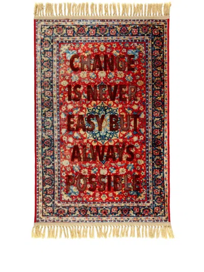 Seletti Burnt Carpet Rug In Multicolor