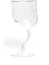 Seletti Classic On Acid Greca Wine Glass In Neutrals