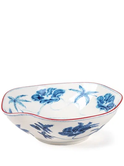 Seletti Classic On Acid Salad Bowl In White