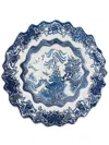 Seletti Classic On Acid Willowave Dessert Plate In Weiss