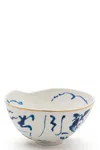 Seletti Classics On Acid 'koi' Salad Bag ⌀ 18,4 Cm In Blue