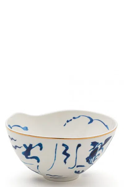 Seletti Classics On Acid 'koi' Salad Bag ⌀ 18,4 Cm In Multi