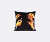 Seletti Cushions Black/multicolor Uni In Black/multicolor