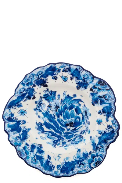 Seletti 'delf Rose' Classics On Acid Seselective X Diesel Living Desse In Blue