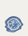 Seletti Diesel Classics On Acid Glitchy Willow Dessert Plate In Blue-white