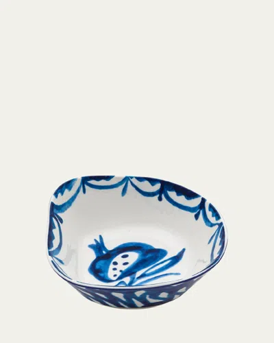 Seletti X Diesel Living Classics On Acid Granada Porcelain Bowl 11.9cm In Blue-white