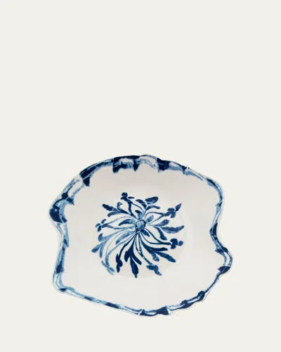 Seletti Diesel Classics On Acid Talavera Soup Plate In White-blue