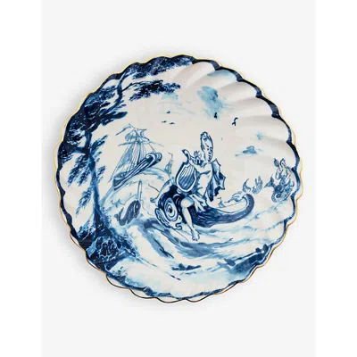 Seletti Diesel Living With  Classics On Acid Delfino Porcelain Plate 25.5cm
