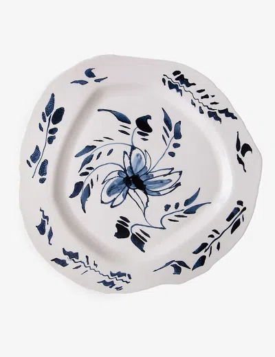 Seletti X Diesel Living Classics On Acid English Delft Porcelain Dinner Plate 28cm
