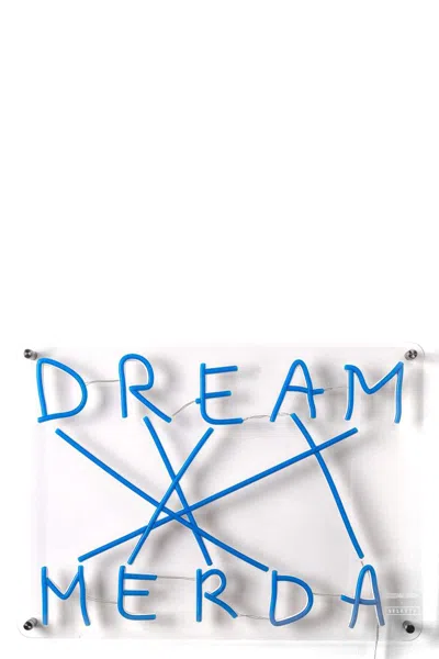 Seletti 'dream Merda' Led Lamp In Blue