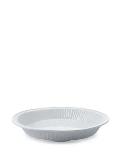 Seletti Estetico Quotidiano Ribbed Soup Bowls In White
