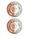 Seletti Floral-patterned Divided Plate In Multi