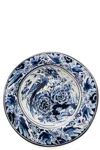 Seletti 'flower Bird' Soup Plate Classics On Acid Seyces X Diesel Livi In Multi