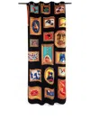 Seletti Frames Shower Curtain In Multicolor