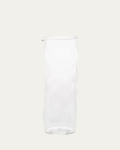 Seletti Glass Carafe, 57" Oz. In White